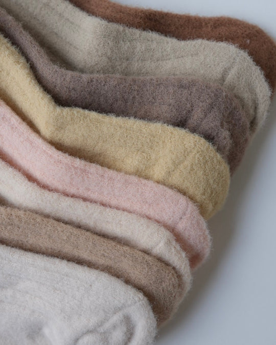 ふわもちベビーソックス2足セット