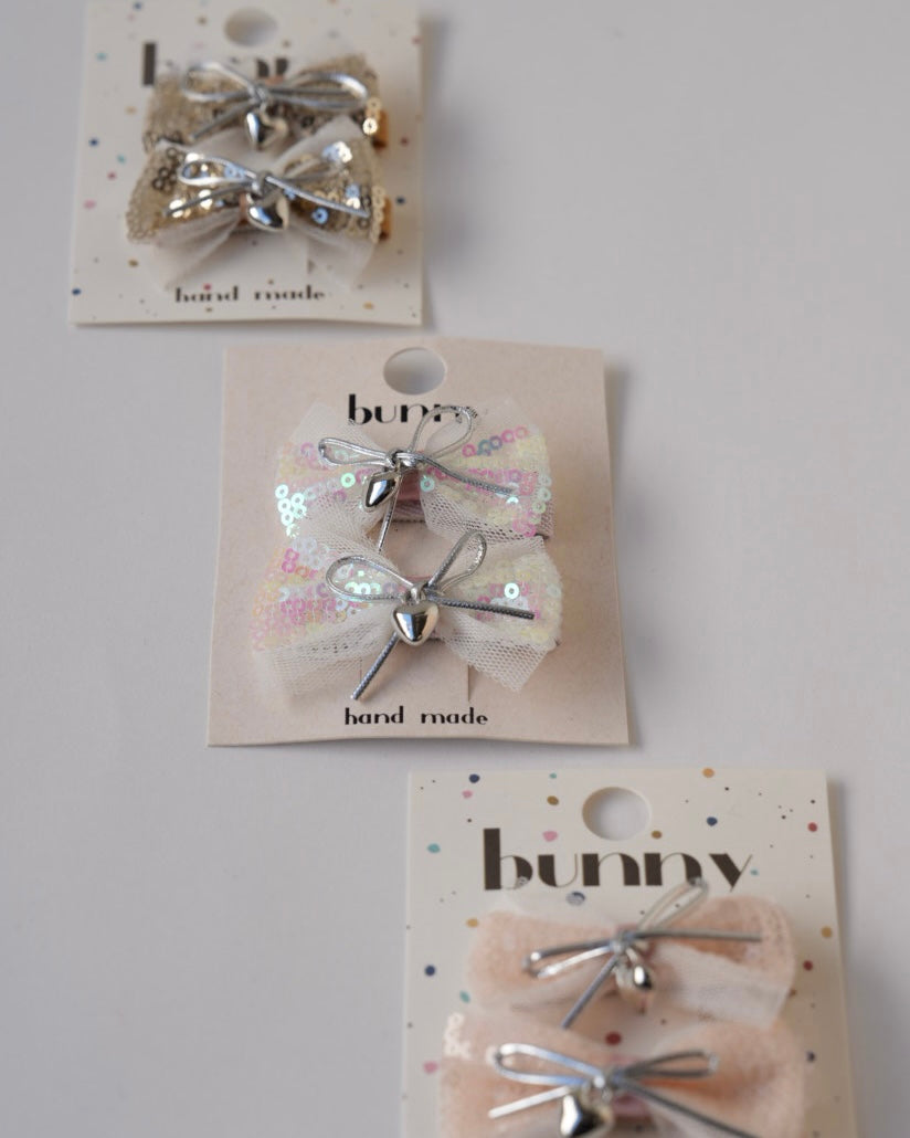 キラキラリボンクリップ