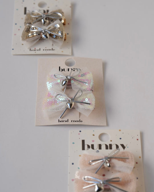 キラキラリボンクリップ