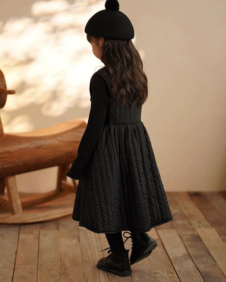 キルティングN/Sワンピース