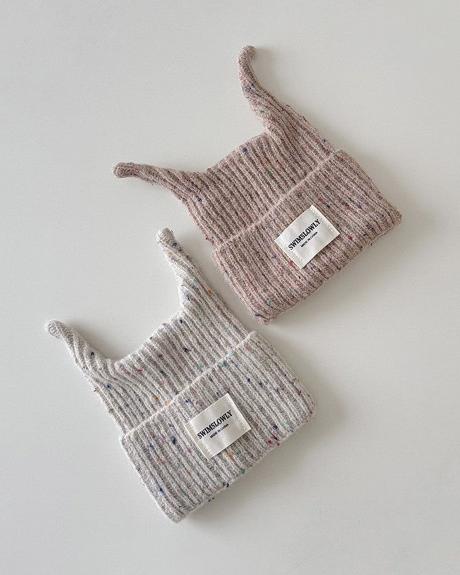 カラーネップミミビーニー