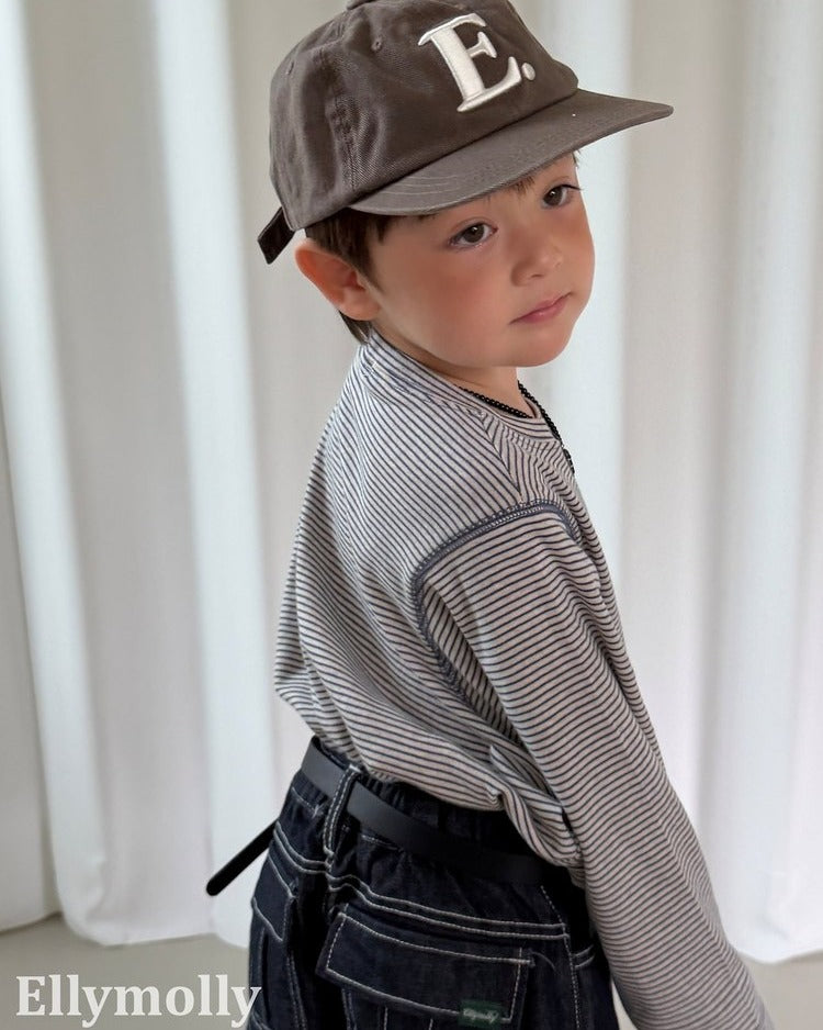 [ELLYMOLLY]フラップノンフェードパンツ