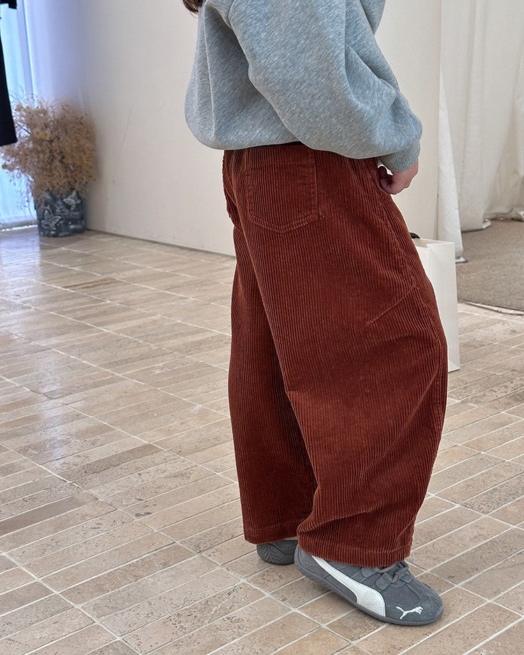 コーデュロイタックパンツ