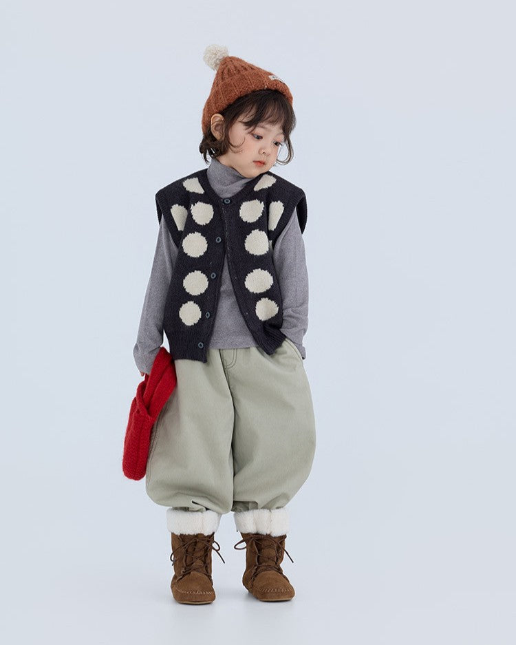 カーブ裏起毛パンツ