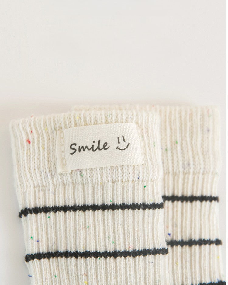 BABYネップボーダーソックス