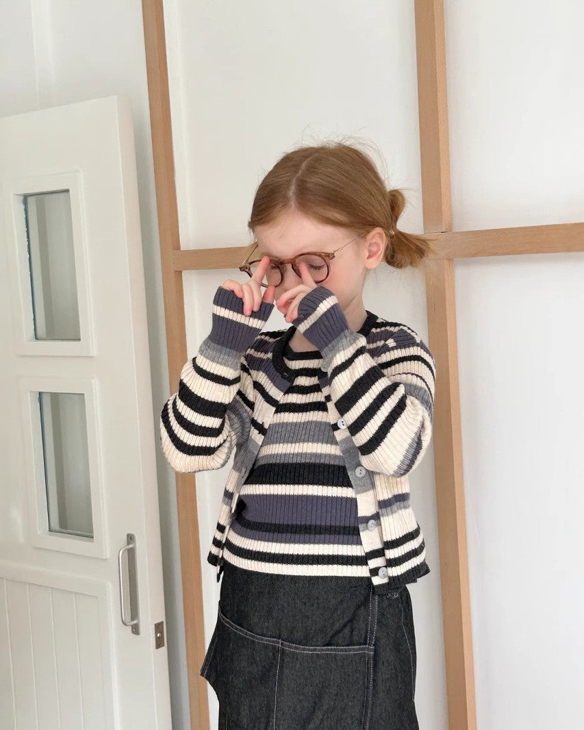 マルチボーダーニットアンサンブル