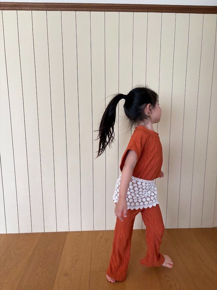[pepper]pleated T