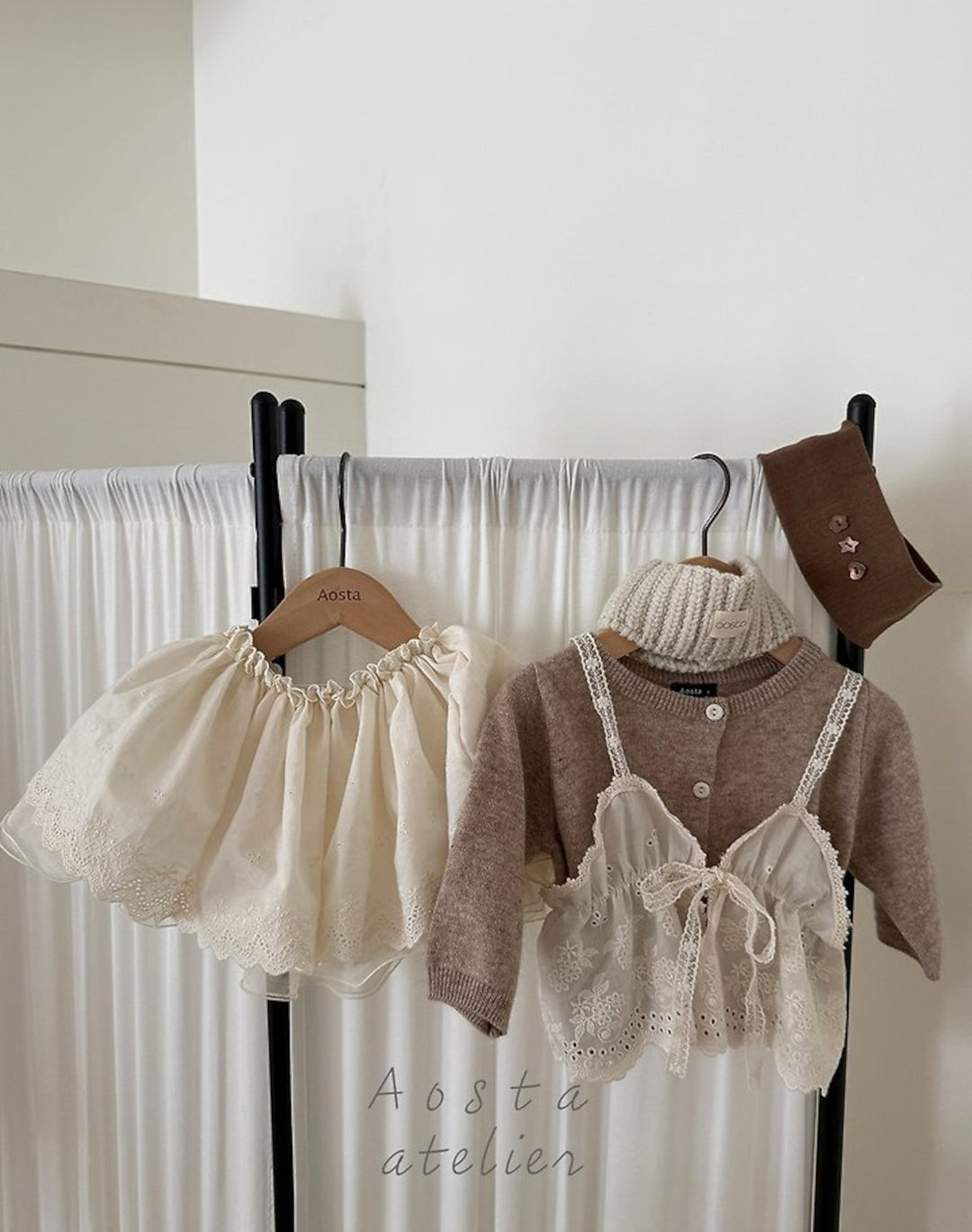 [AOSTA]Lace Skirt