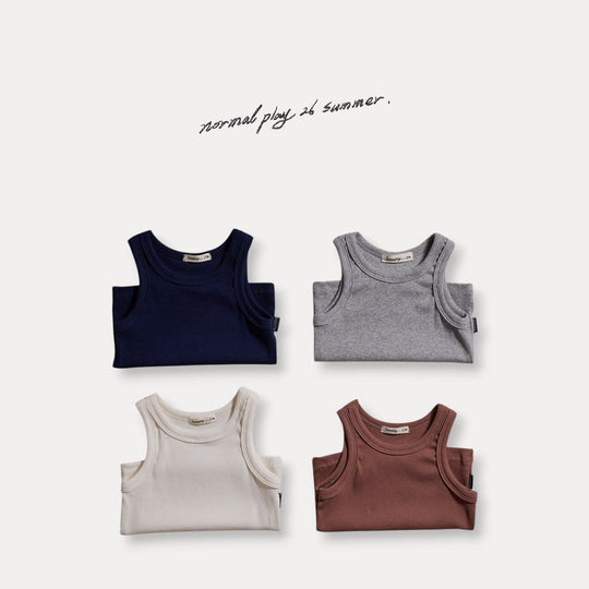 [NORMAL PLAY]soft sleeveless tee