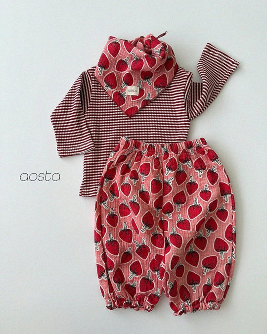 [AOSTA]Strawberry Scarf