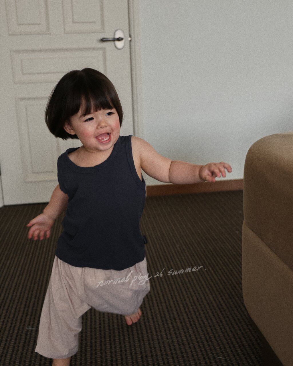 [NORMAL PLAY]summer floor pants