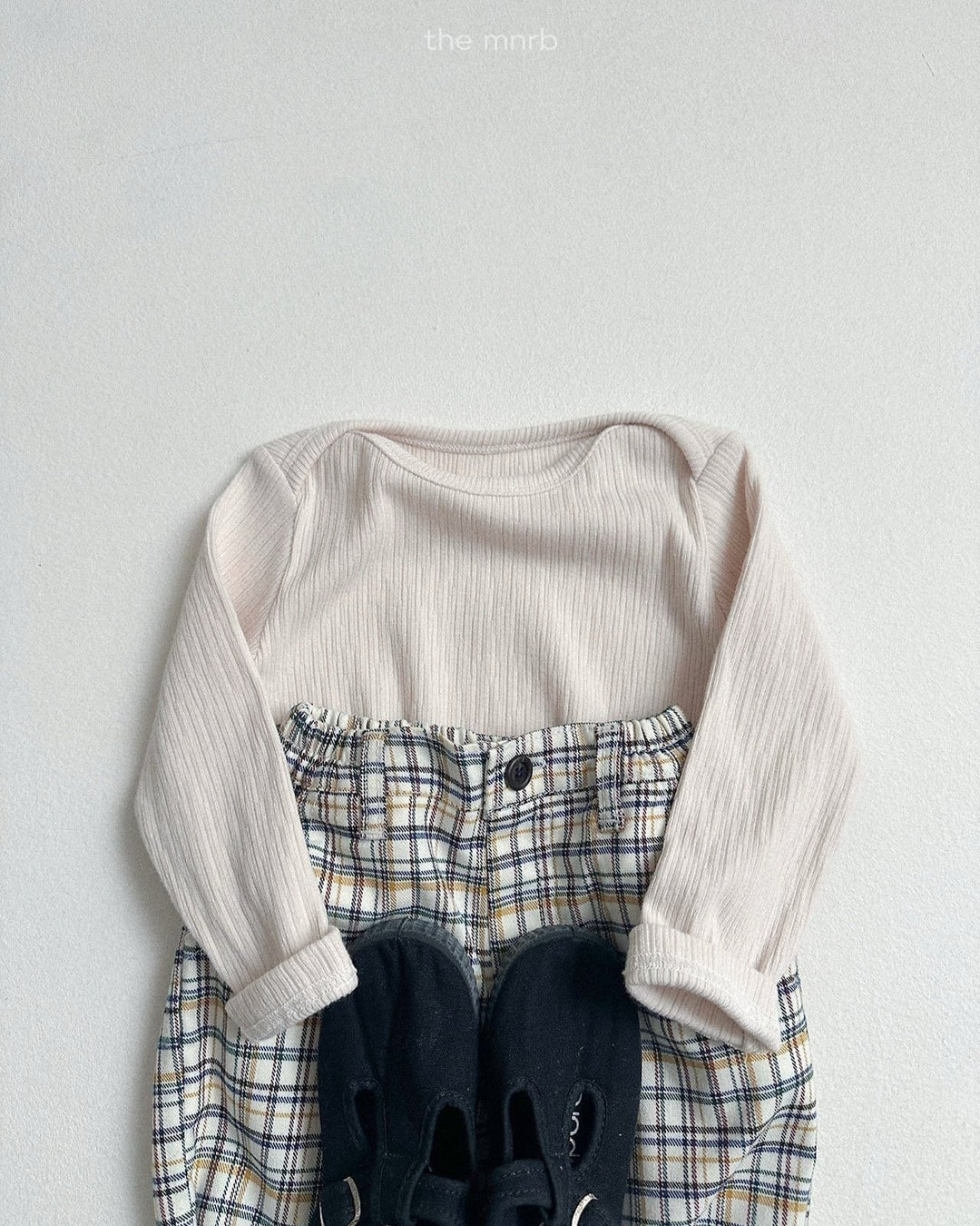 [minirobe]Adele Check Pants