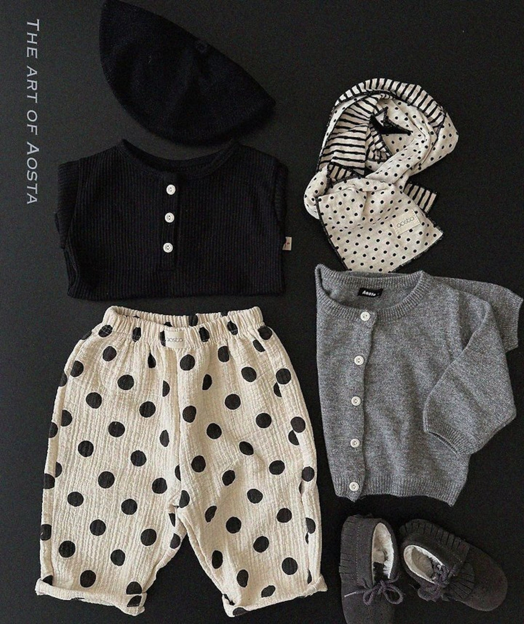 [AOSTA]Knit Beret