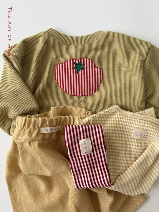 [AOSTA]Milk Dot Pants