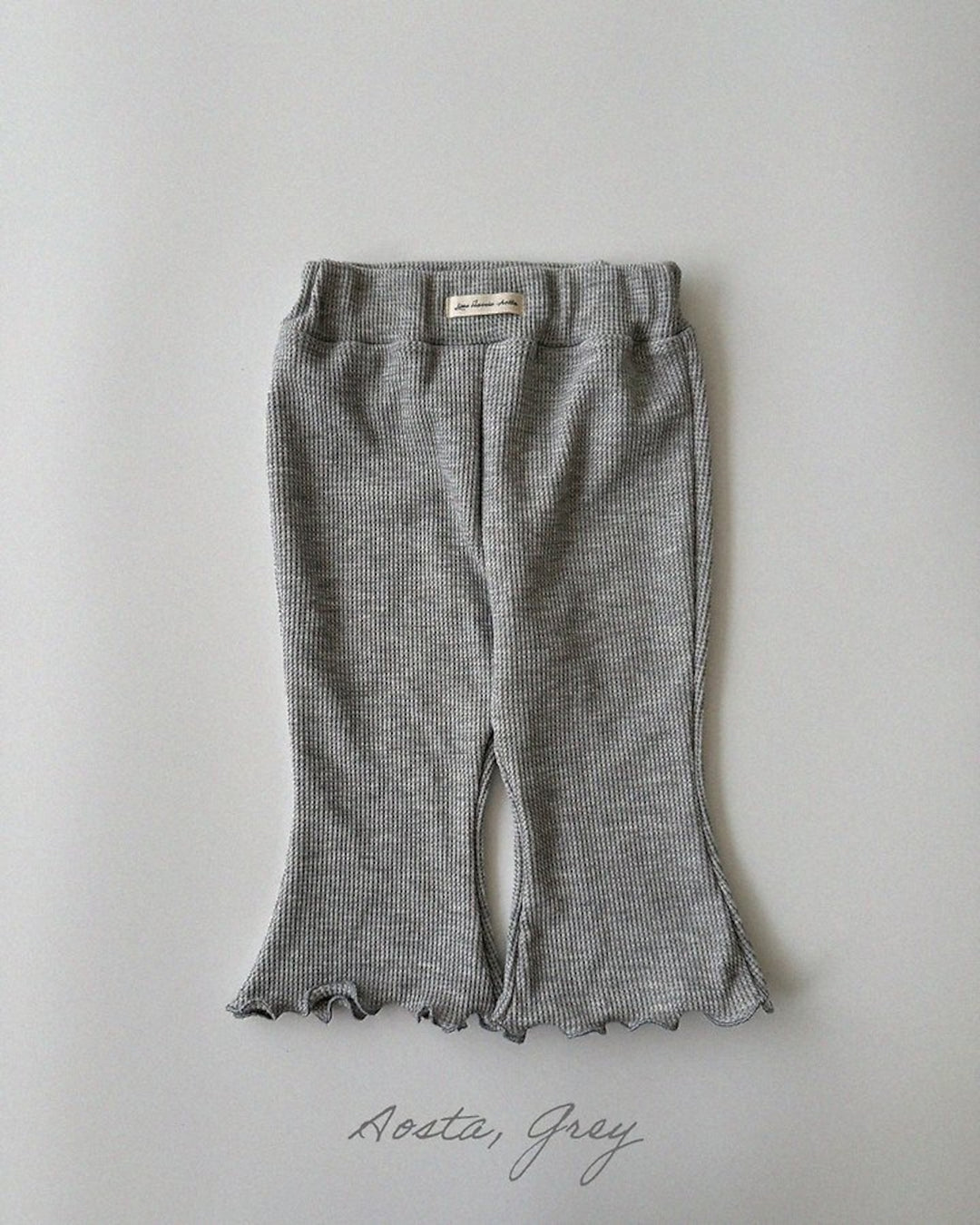 [AOSTA]Jelly Waffle Pants