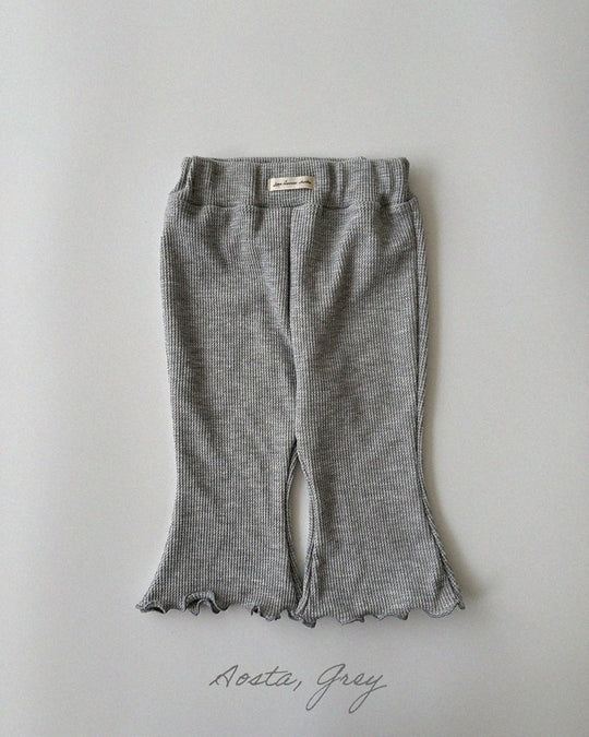 [AOSTA]Jelly Waffle Pants