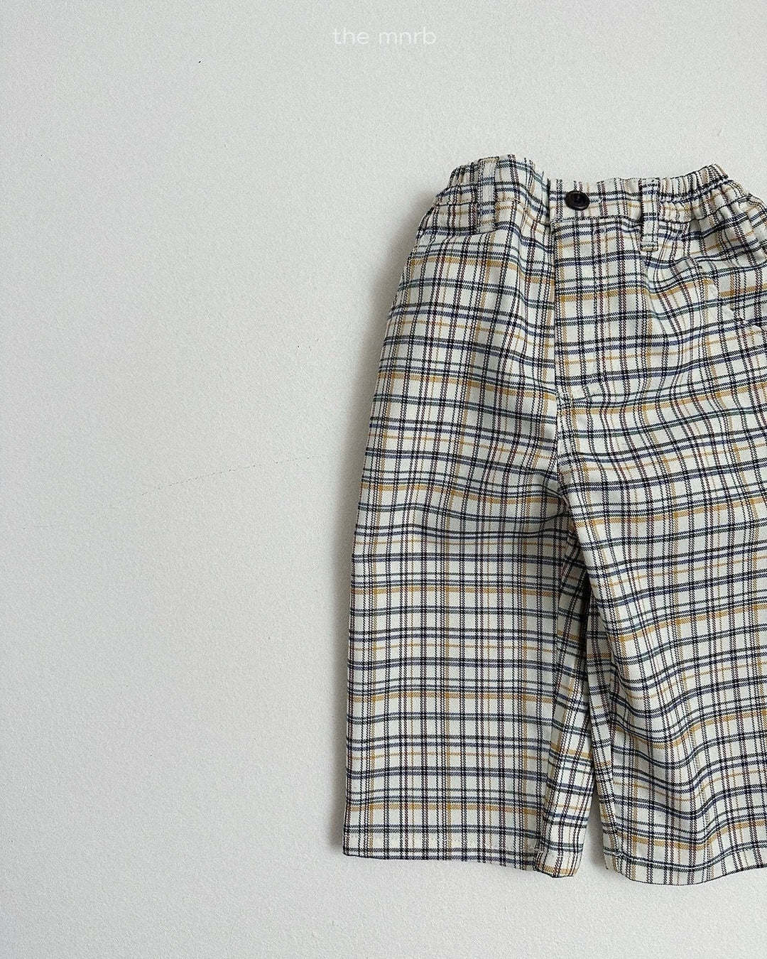 [minirobe]Adele Check Pants