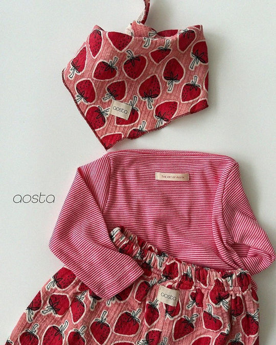 [AOSTA]Strawberry Scarf