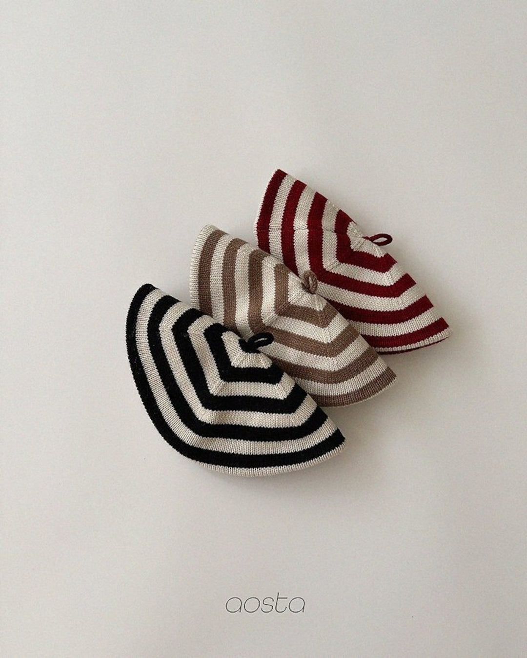 [AOSTA]Knit Cookie Beret