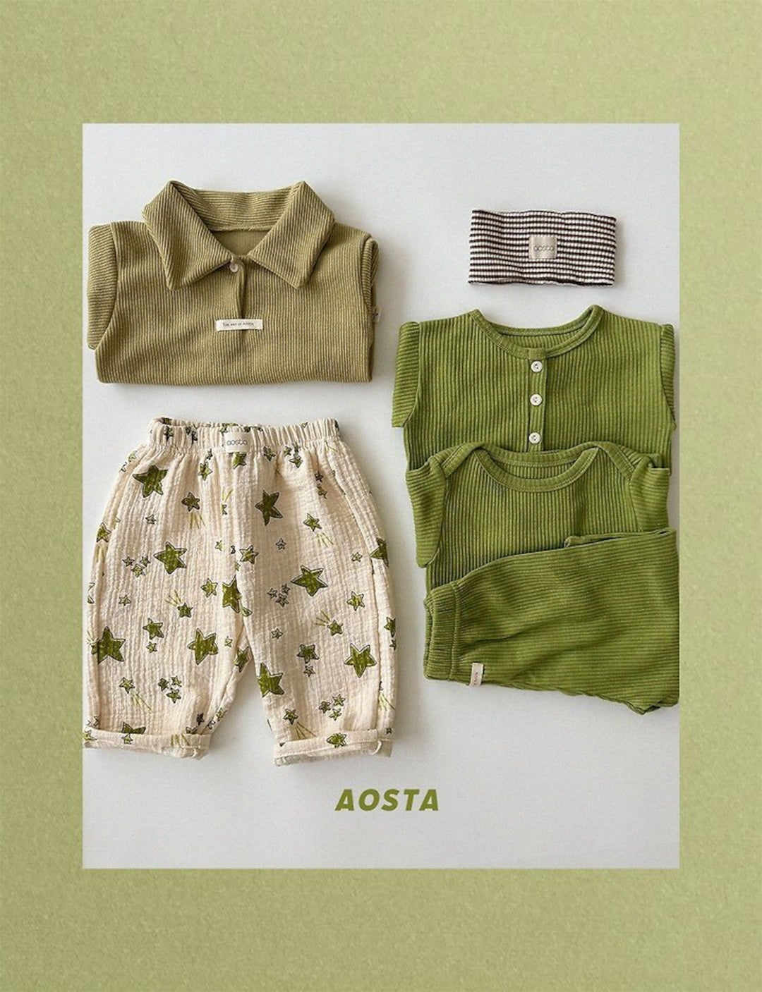 [AOSTA]Signature Pants