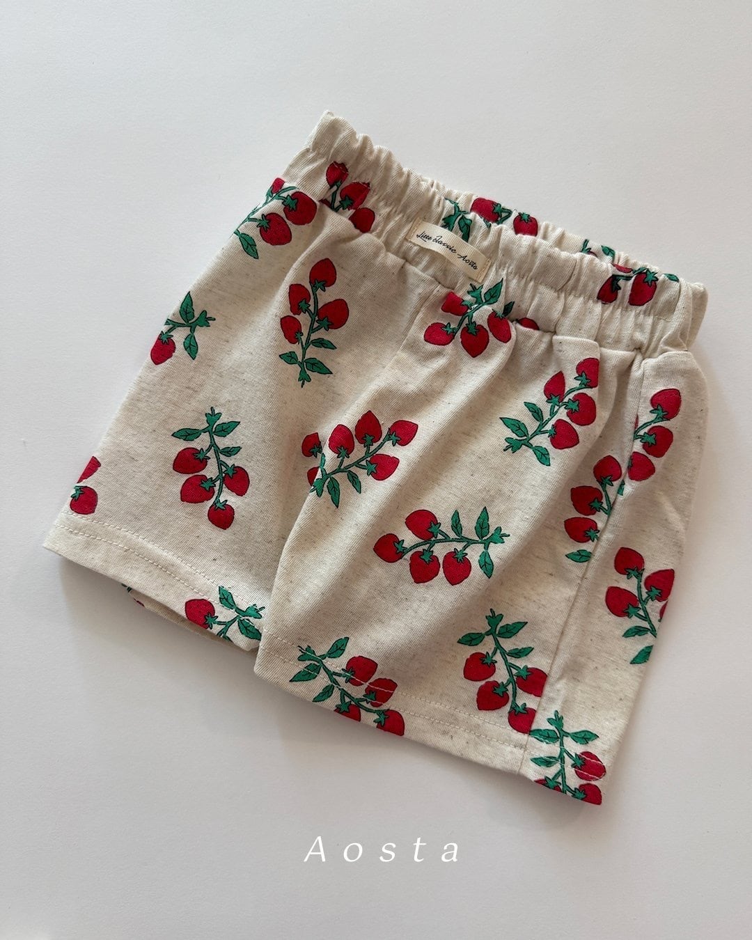 [aosta]linen short pants