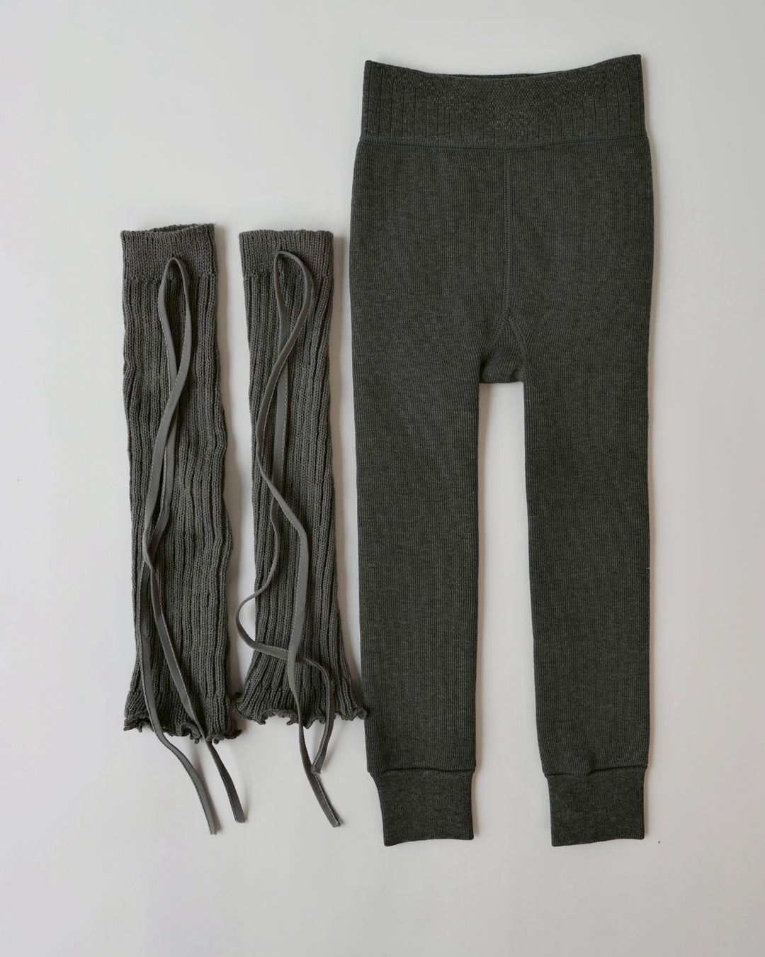 レッグウォーマー付裏起毛レギンス