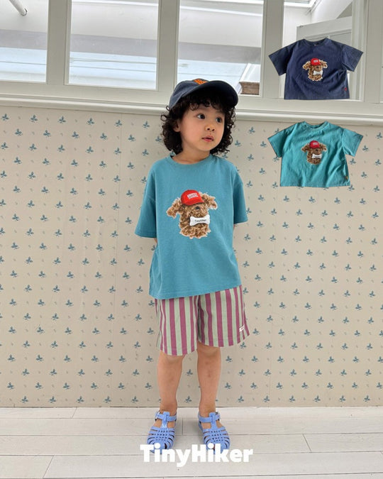 [TinyHiker]tiny bear T[SALE]