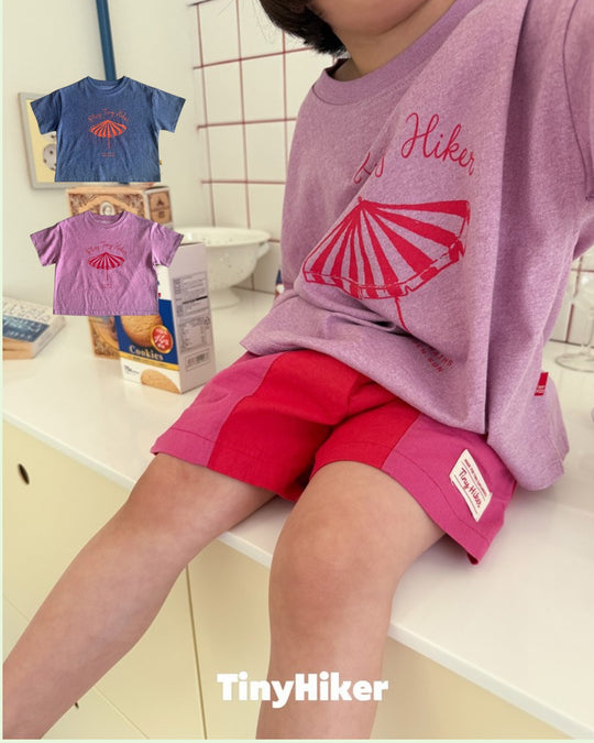 [TinyHiker]summer beach pigment T[SALE]