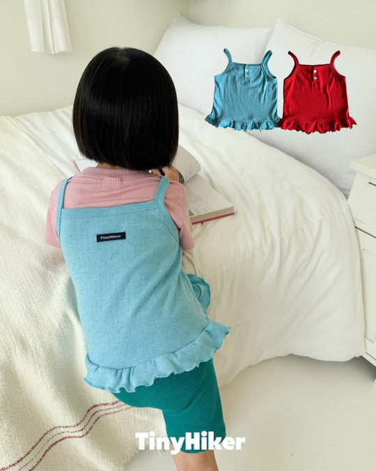 [TinyHiker]madeleine frill camisole[SALE]