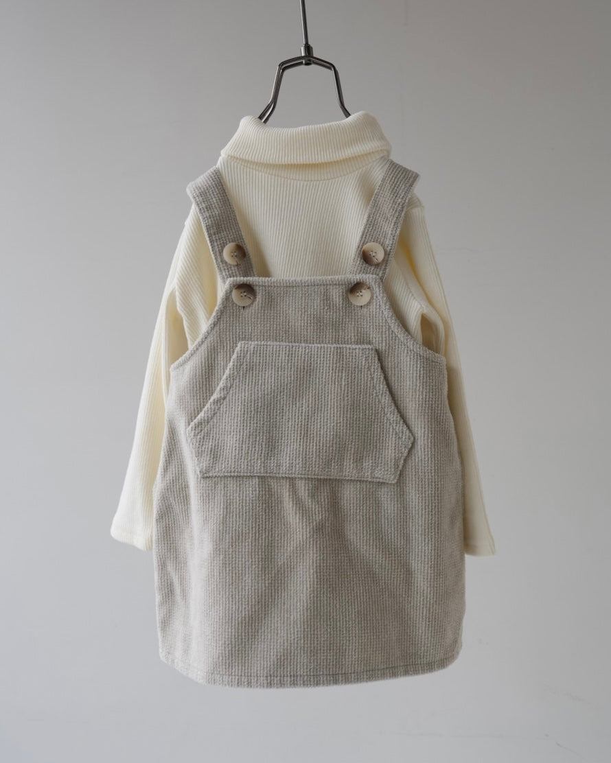 [nunu biel]corduroy dress