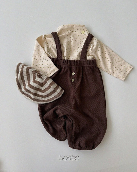 [AOSTA]Star Candy Overalls