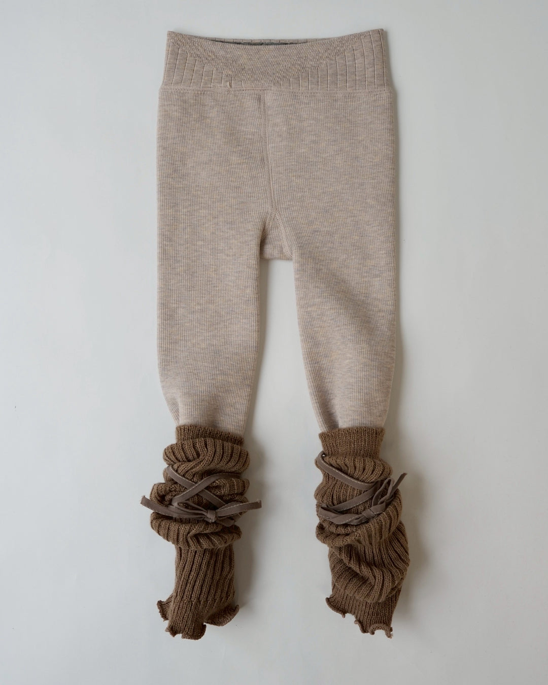 レッグウォーマー付裏起毛レギンス