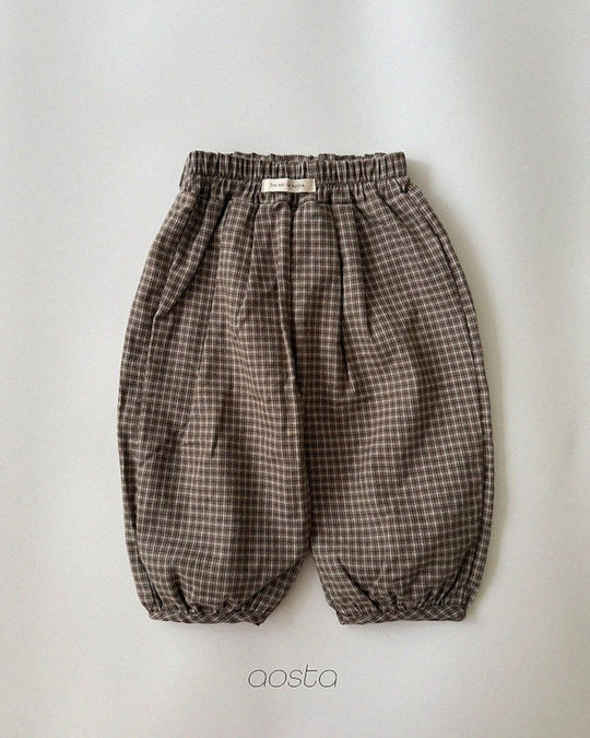 [AOSTA]Mocha Balloon Pants