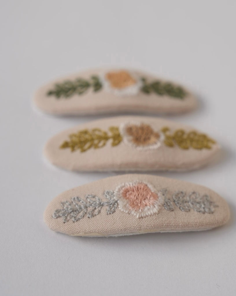 リボン×フラワーヘアアクセセット