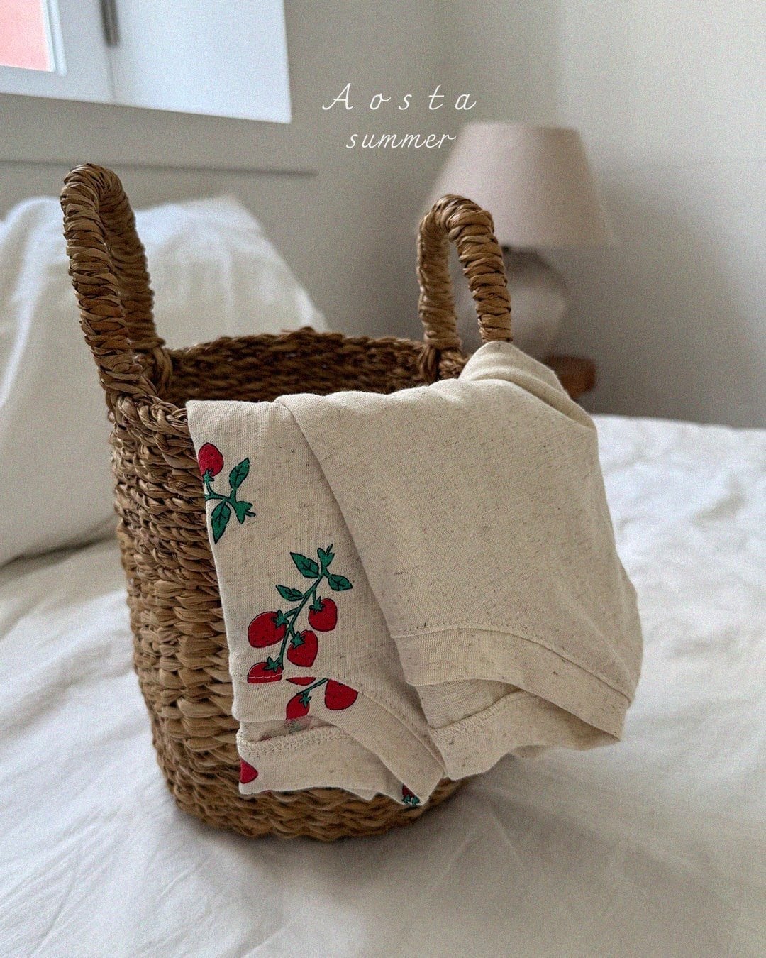 [aosta]linen short sleeve T