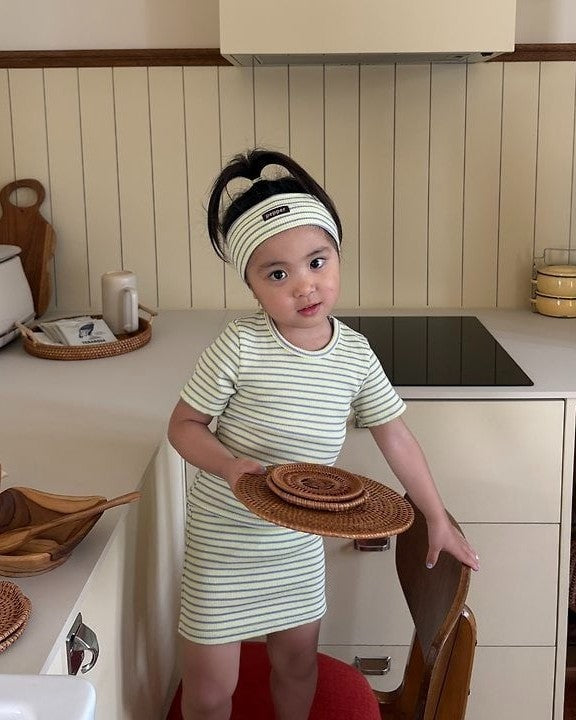 [pepper]pippi striped one-piece