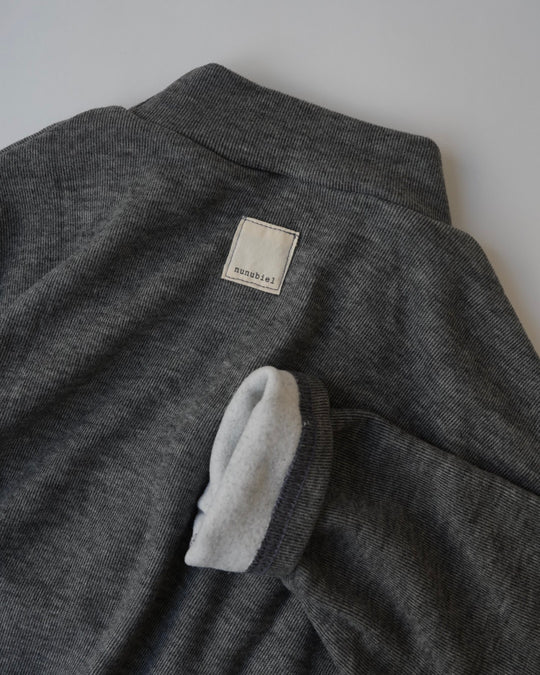 [nunu biel]bland裏起毛モックネック