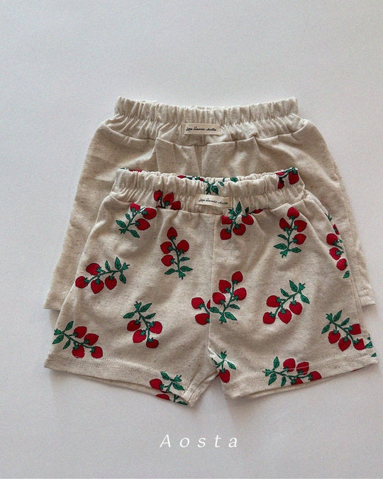 [aosta]linen short pants