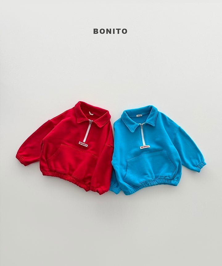 [BONITO]ハーフジップアップMTM