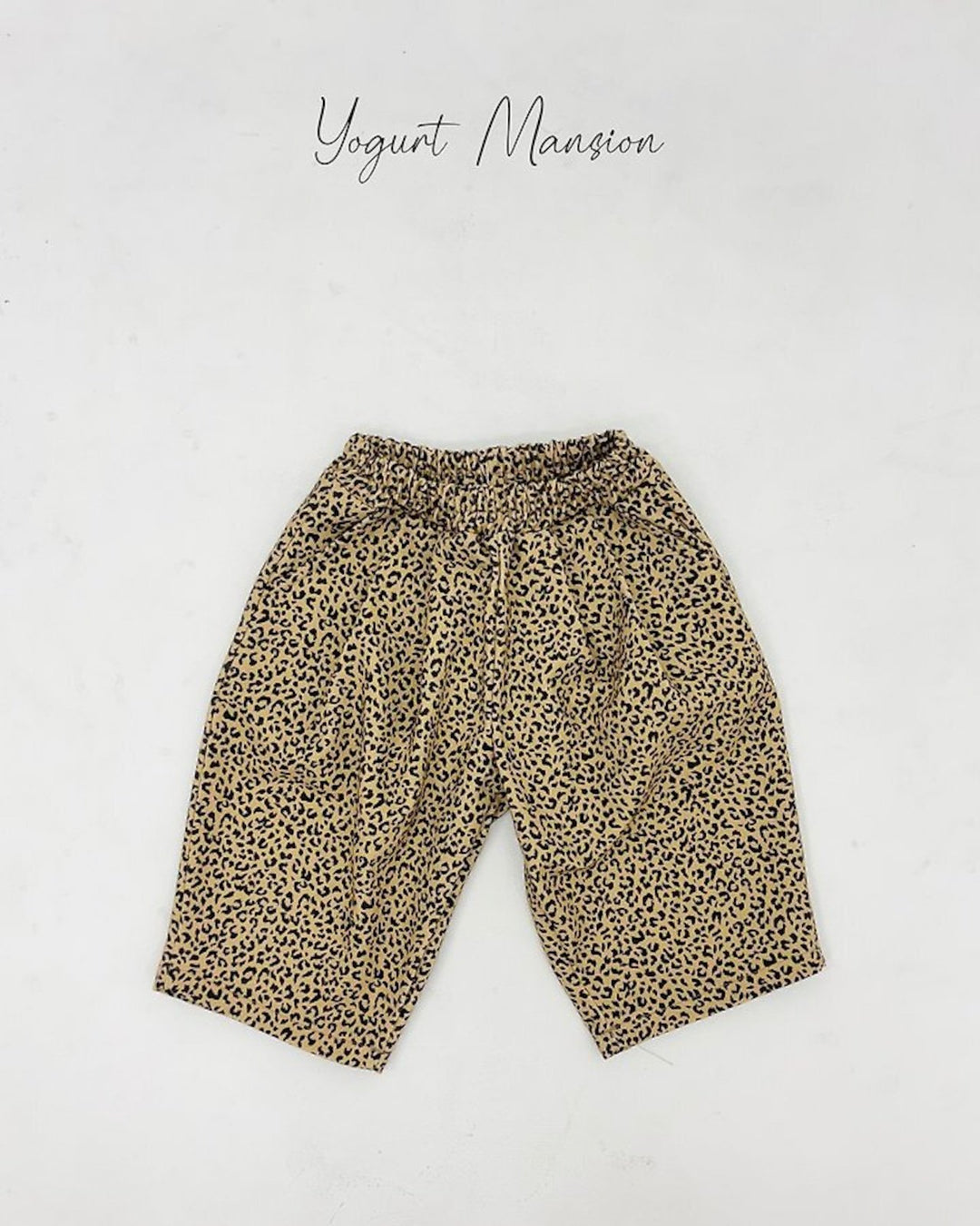 [yogurt mansion]leopard pants