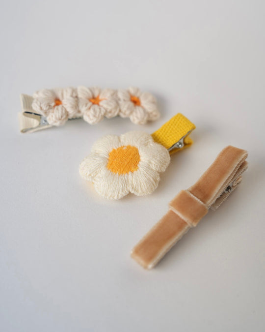 ベロアリボンクリップセット