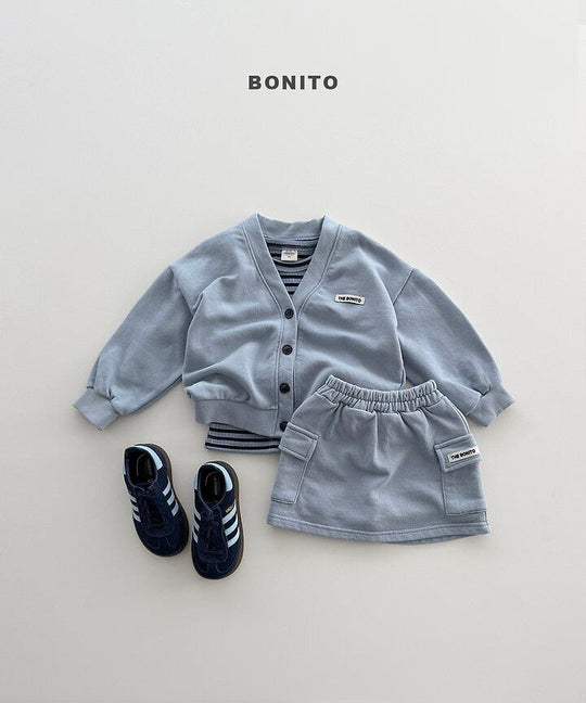 [BONITO]コットンVカーディガン