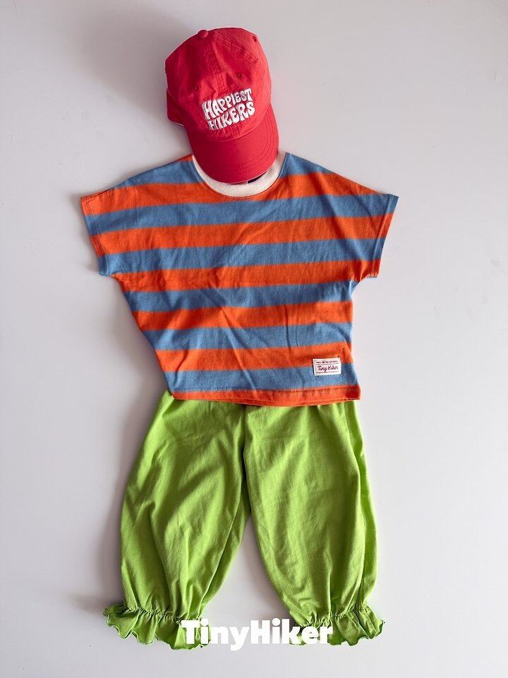 [TinyHiker]willy border striped T