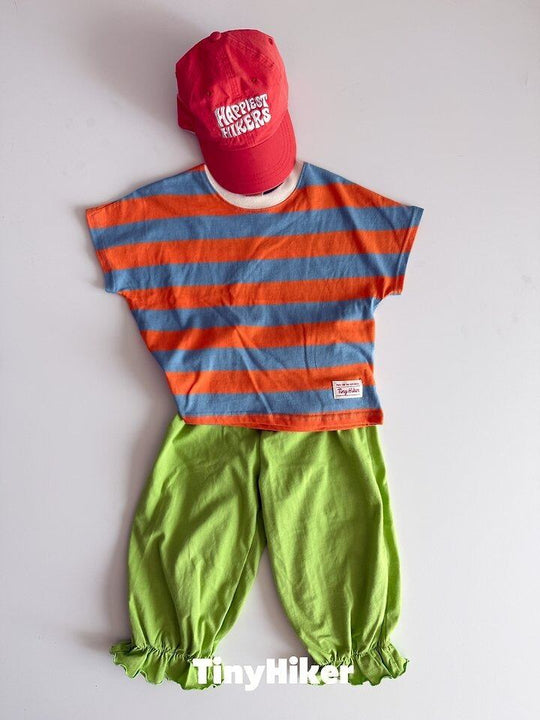 [TinyHiker]willy border striped T