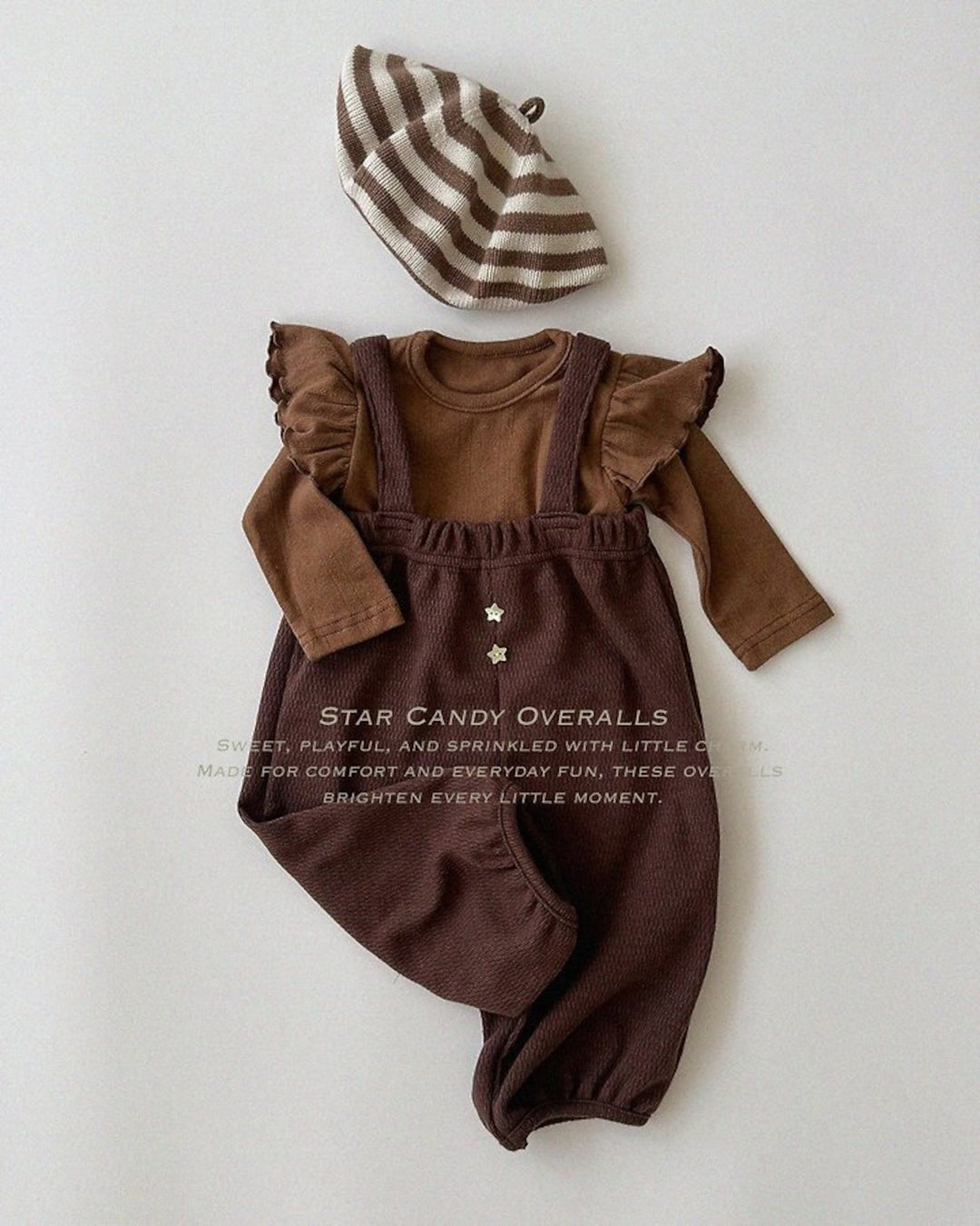 [AOSTA]Star Candy Overalls