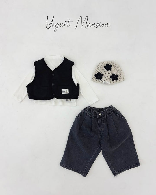 [yogurt mansion]caramel vest