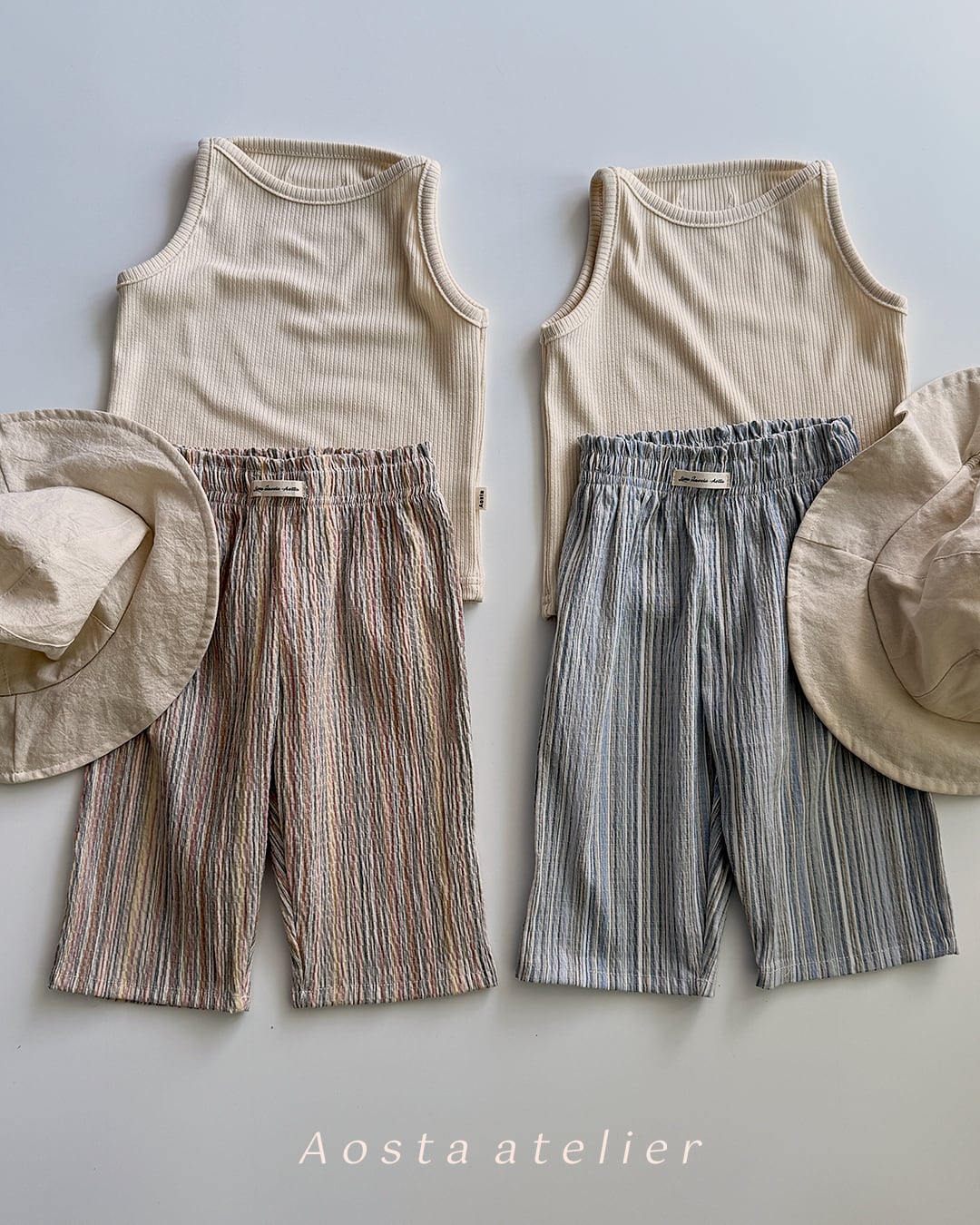 [aosta]cool linen pants
