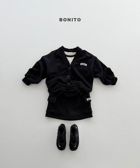 [BONITO]コットンVカーディガン