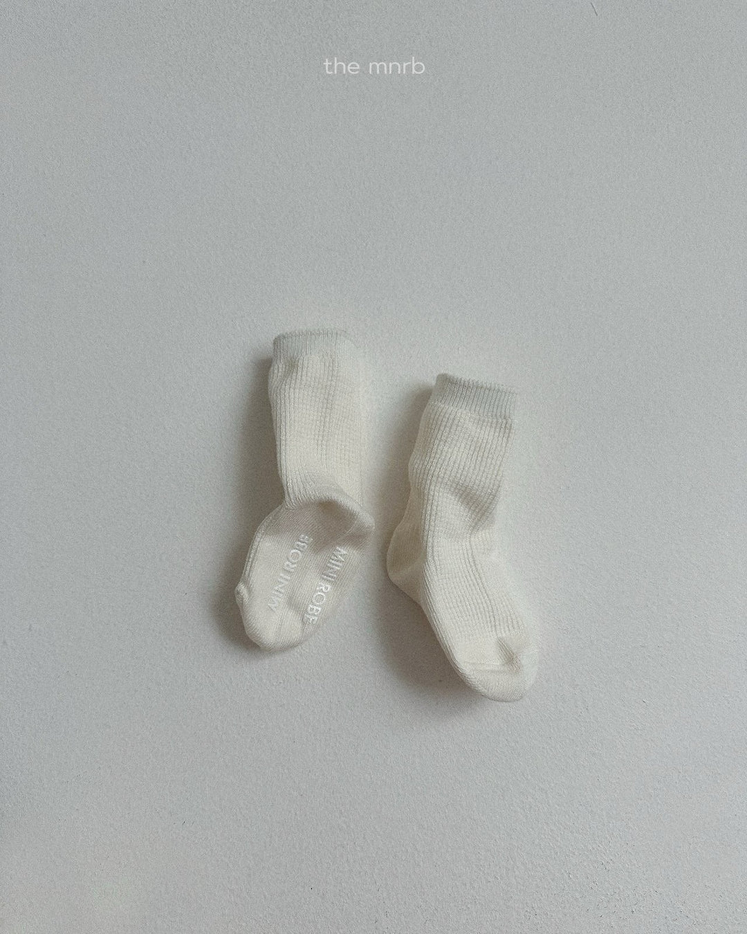 [minirobe]Basic Waffle Socks 3Set