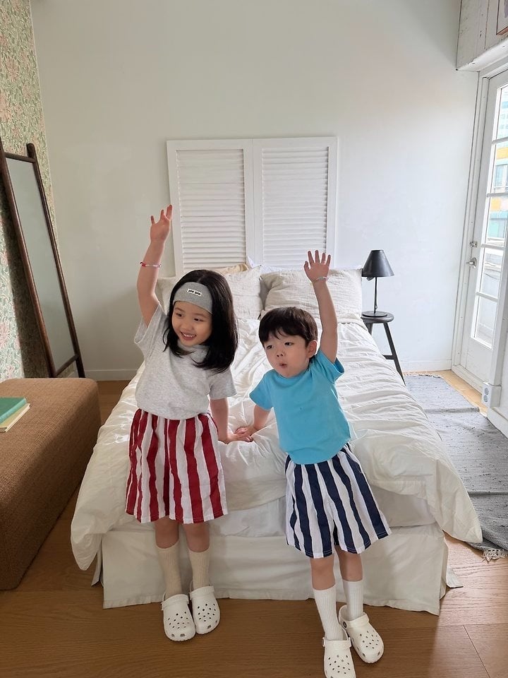 [pie]mimi ribbed short sleeve T